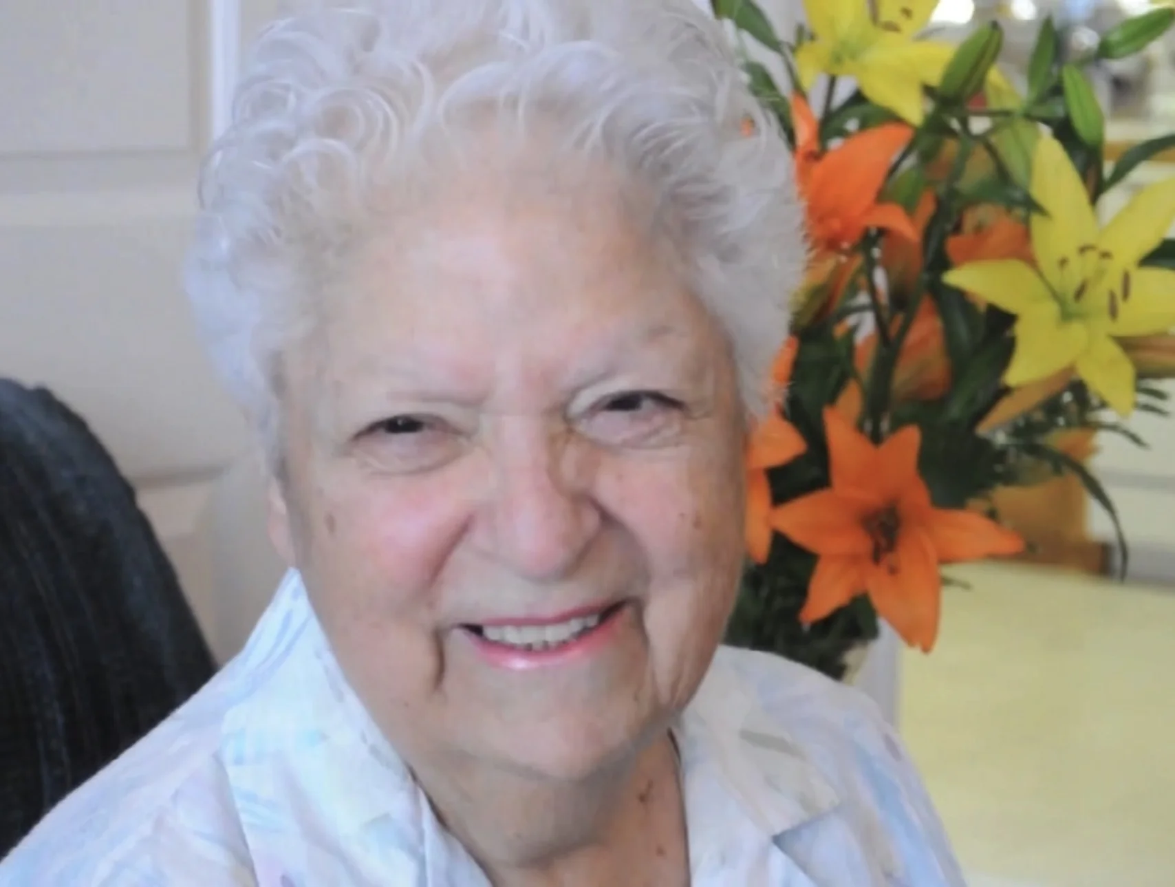 Family photograph of Constance, who recounted the story of the lost dime.